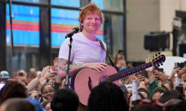 Após polêmica, Ed Sheeran diz em show que situação em Gaza é ‘injustificável’
