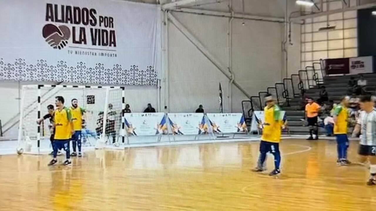 Contra a Argentina, Brasil é tetracampeão mundial de futsal down