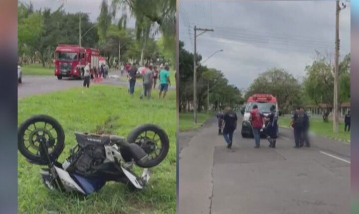 Homem morre atropelado por motocicleta em avenida de Araçatuba