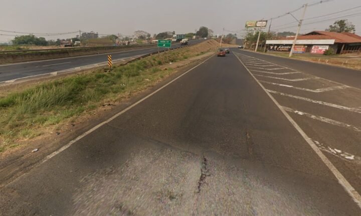 Pedestre morre após ser atropelado por caminhonete na BR-153 em Bady Bassitt