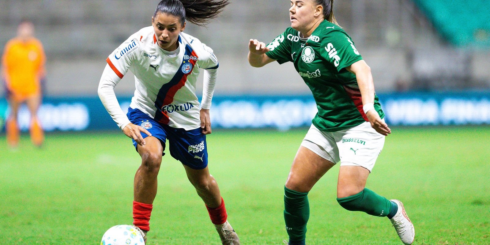 Brasileirão Feminino: Bahia e Palmeiras empatam em 1 a 1 pelas quartas de final