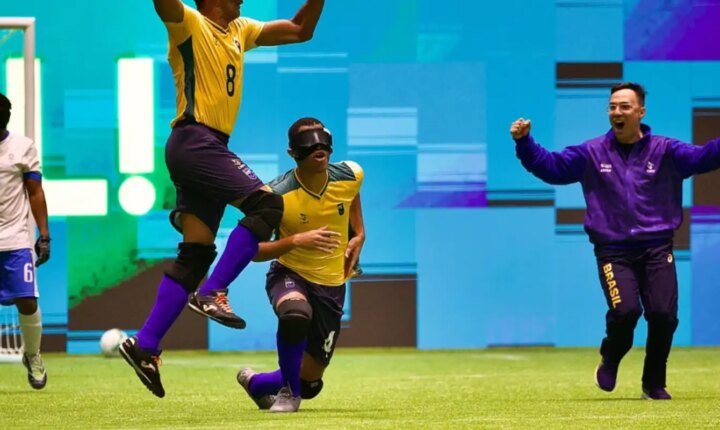 Brasil é heptacampeão da Copa América de futebol de cegos em SP