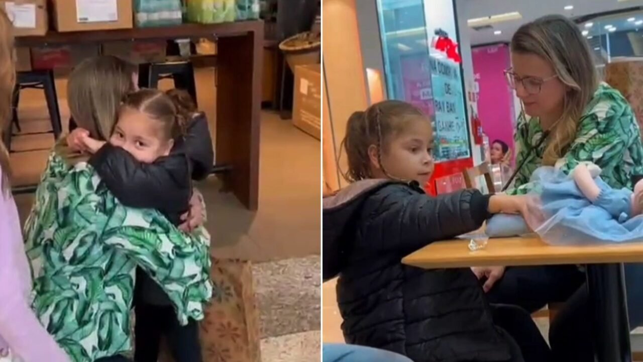 Vídeo: mãe que doou órgãos da filha se emociona ao ouvir coração em criança transplantada
