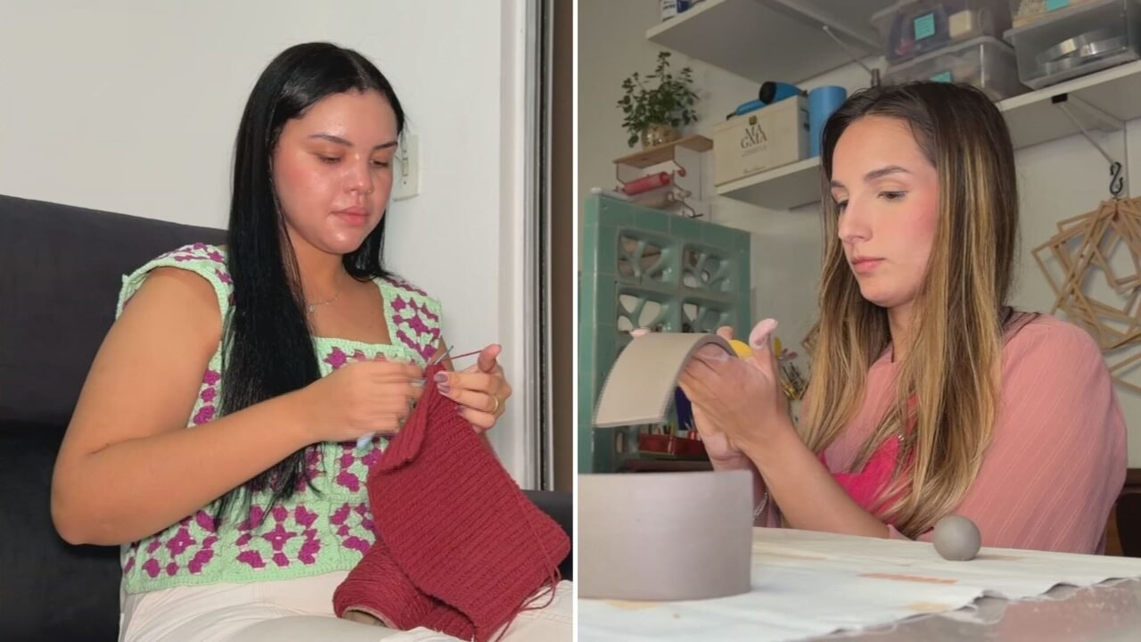 Geração Z troca telas por crochê, cerâmica e outros hobbies ‘retrô’ para desacelerar: ‘Bom para saúde mental’, diz jovem