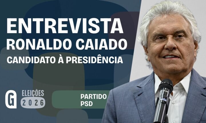 Ronaldo Caiado participa de entrevistas com presidenciáveis da Gazeta do Povo