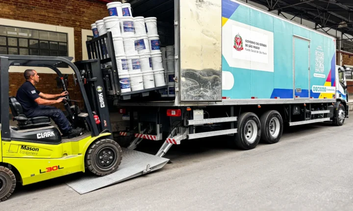 Defesa Civil de São Paulo leva ajuda humanitária para desalojados em Itapetininga