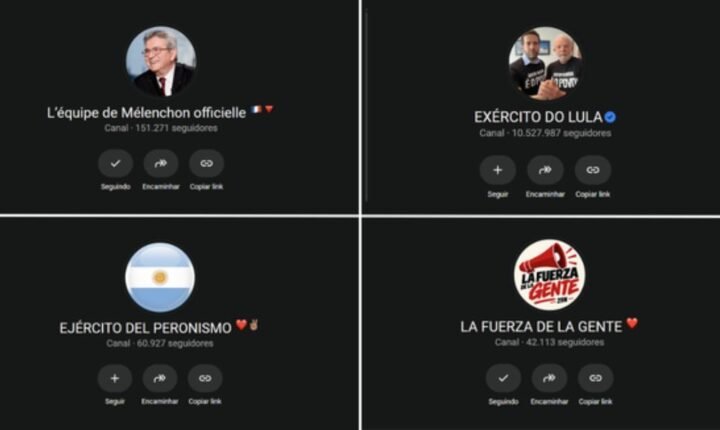 Lideranças de esquerda no exterior criam canais digitais inspirados no ‘Exército do Lula’