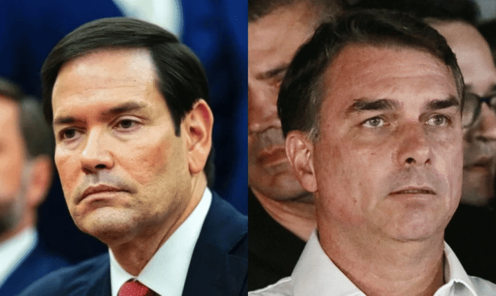 Rubio afirma que EUA não tiveram envolvimento direto na saída de Flávio Bolsonaro do Brasil