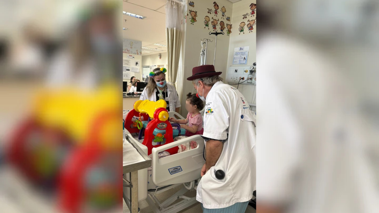 Após 5 anos tratando tendinite aguda, homem vira palhaço voluntário em hospital: ‘Não penso em parar’