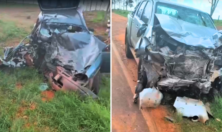 Sobe para 5 o número de mortos em batida entre carro e caminhonete em rodovia no interior de SP