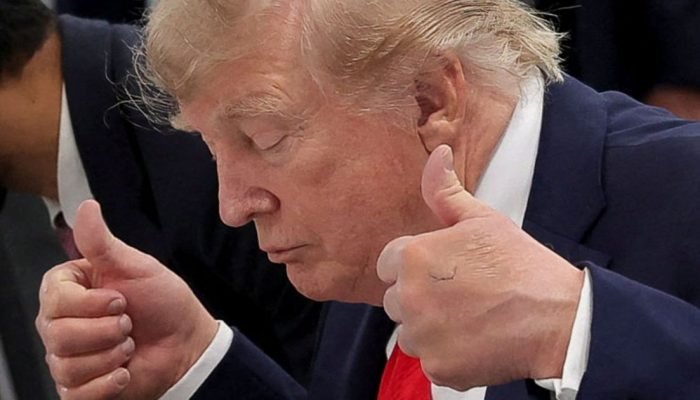 O presidente dos EUA, Donald Trump  • Reuters