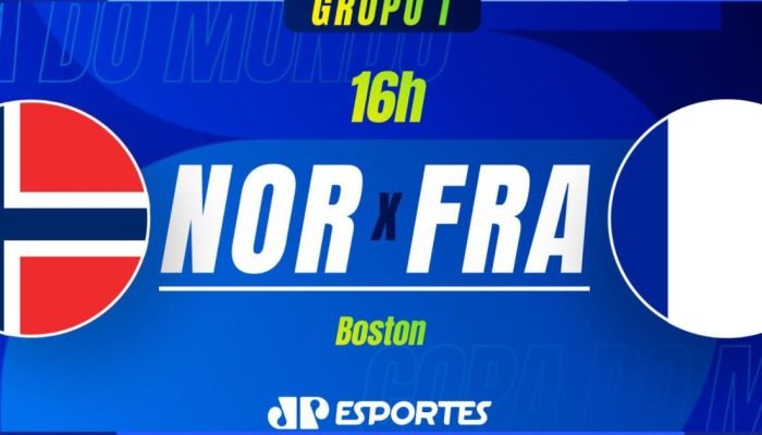 Noruega x França Arte: Jovem Pan