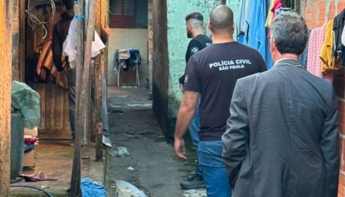 Agentes da Polícia Civil de SP durante Operação Cyberconnect Divulgação