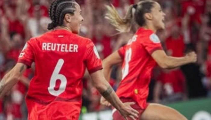 Seleção suíça costuma dar trabalho até para as favoritos Reprodução/instagram/@swissnatiwomen